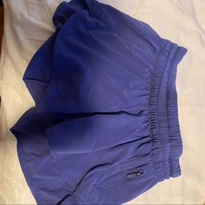 Blue lululemon shorts